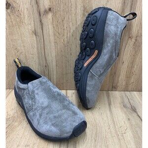 Merrell Mens Jungle Moc Shoes Gunsmoke Gray Size 10 WIDE  J63787W